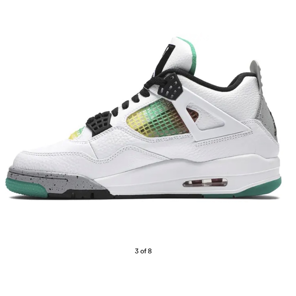 2020 Wmns Air Jordan 4 Retro 'Rasta - Picture 4 of 11